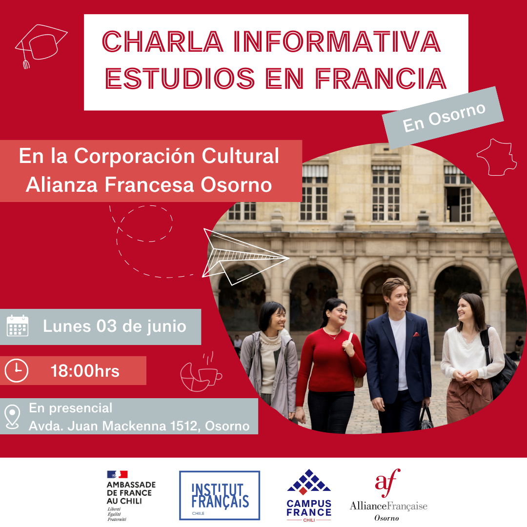 Charla Estudios en Francia